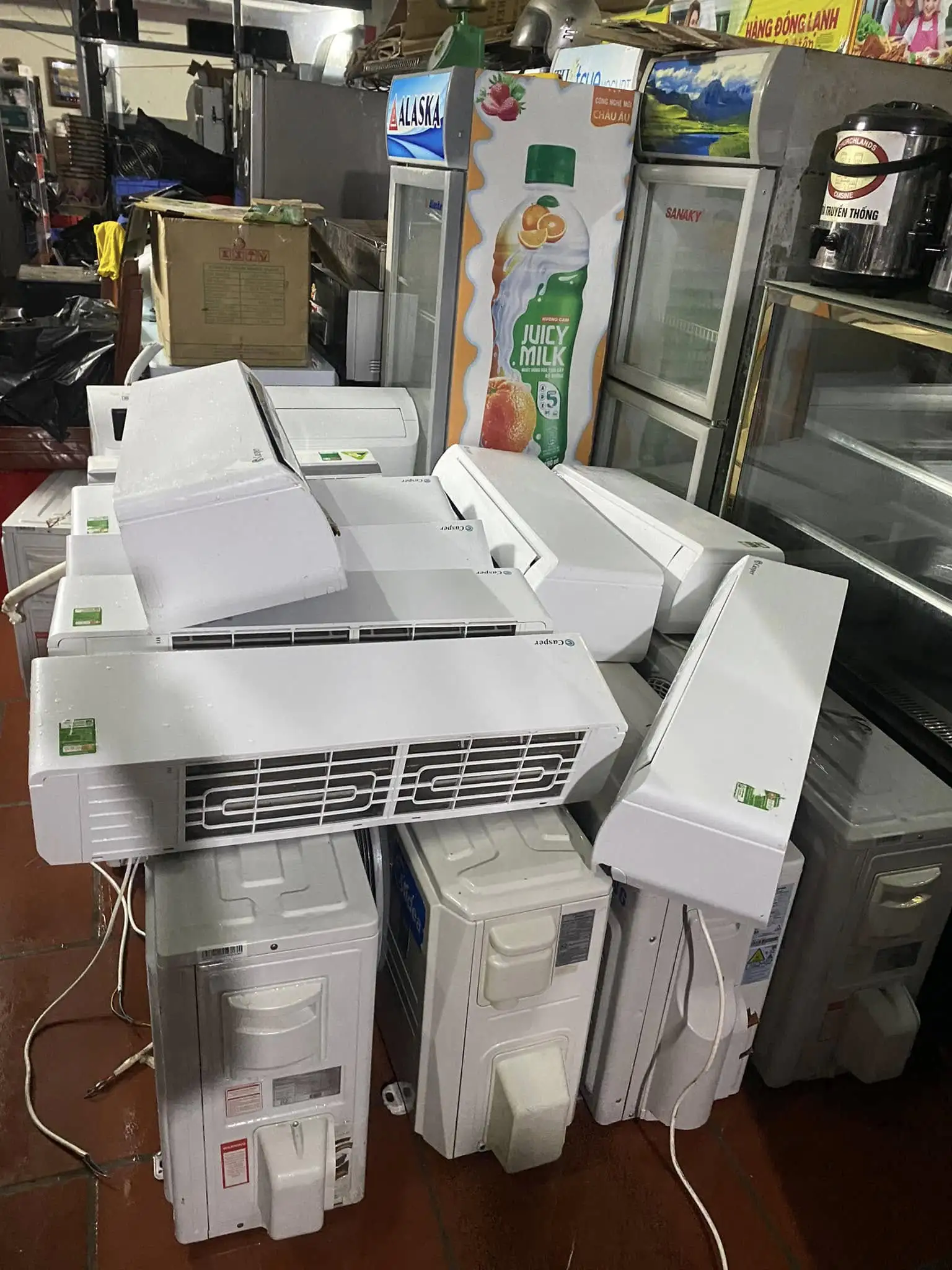 Thu mua điều hòa, bình nóng lạnh cũ giá tốt nhất